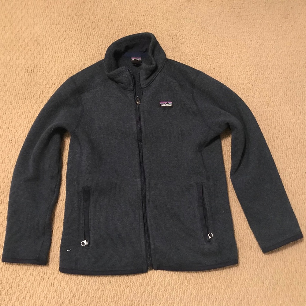 Grey Boys M Patagonia Better Sweater Jacket
